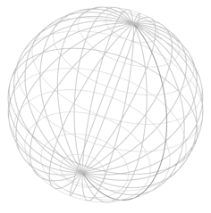 Spherical geodetic datum. Pickell, CC-BY-SA-4.0.