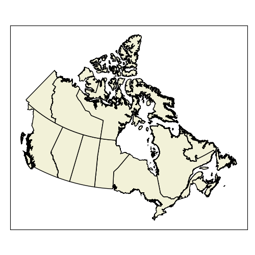 Provinces are clearly delineated, distinct objects, despite having no real physical presence. Skeeter, CC-BY-SA-4.0.