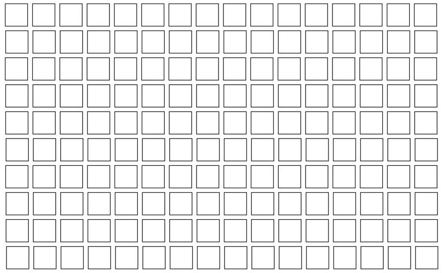 Visualization of how a whisk broom scanner captures imagery. The dark blue squares represent the subset of the area seen by the scanner at any given time and the lighter blue squares show previously scanned areas. The size of the subset may change between a single pixel (one square) or a spotlight (multiple squares) but the motion remains the same. <a href='https://ubc-geomatics-textbook.github.io/geomatics-textbook/#fig:12-whisk-broom'>Animated figure can be viewed in the web browser version of the textbook</a>. Armour, CC-BY-SA-4.0.